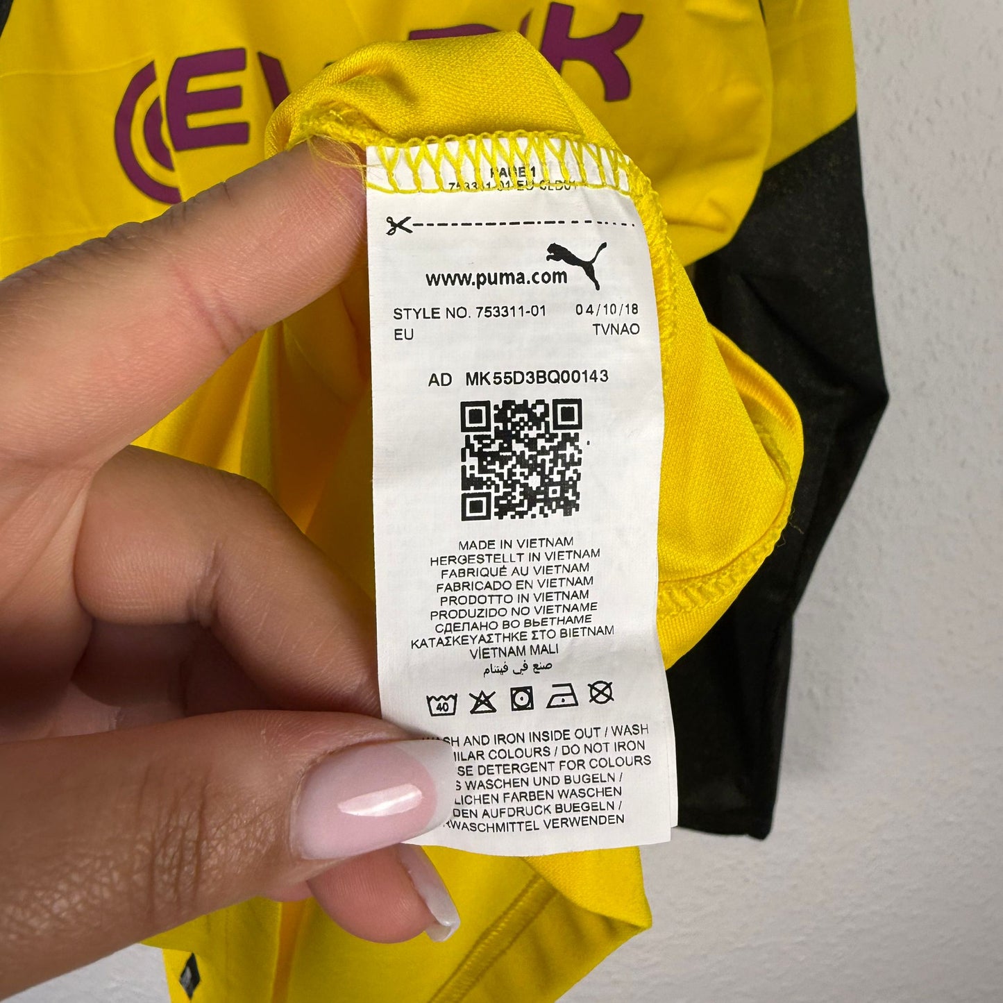 Jersey - Borussia Dortmund (BVB) - Paco Alcacer - 2018/2019 - L - Home