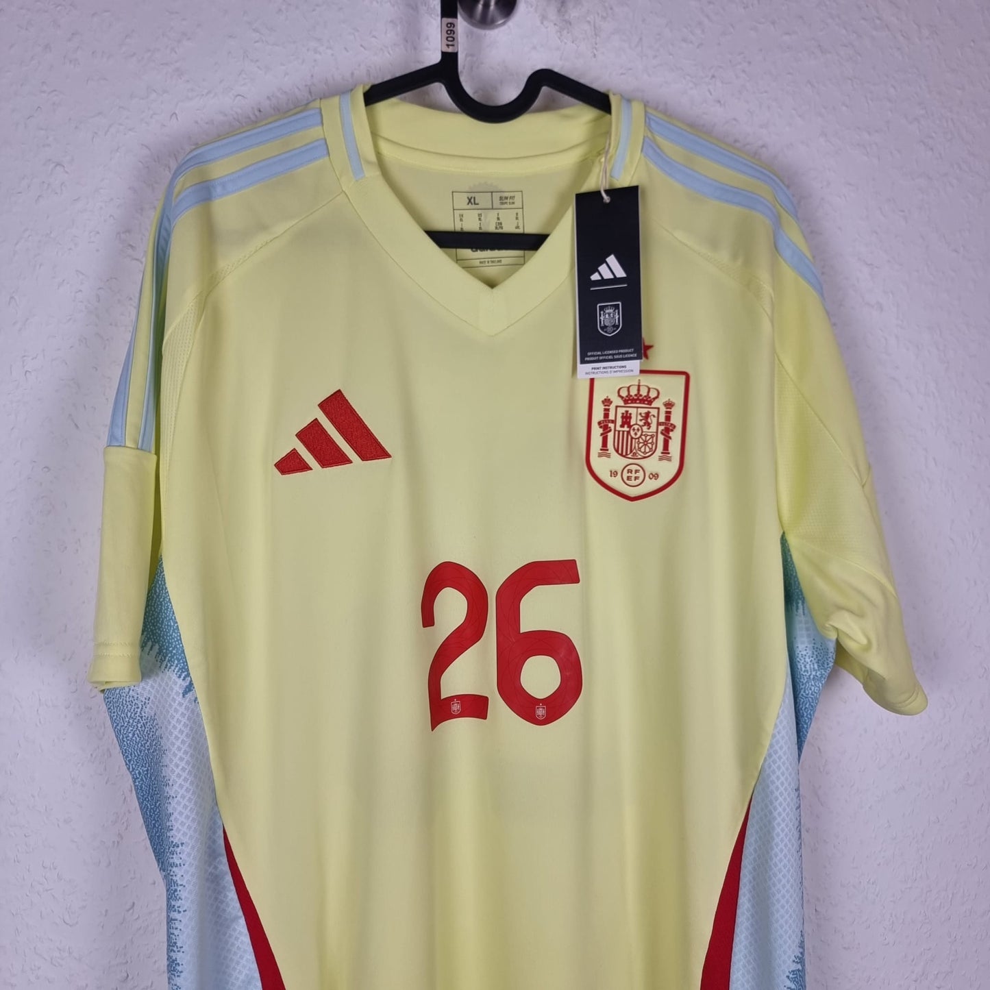 Trikot - Spanien - Pedri - 2024 - XL - Neu - Auswärts