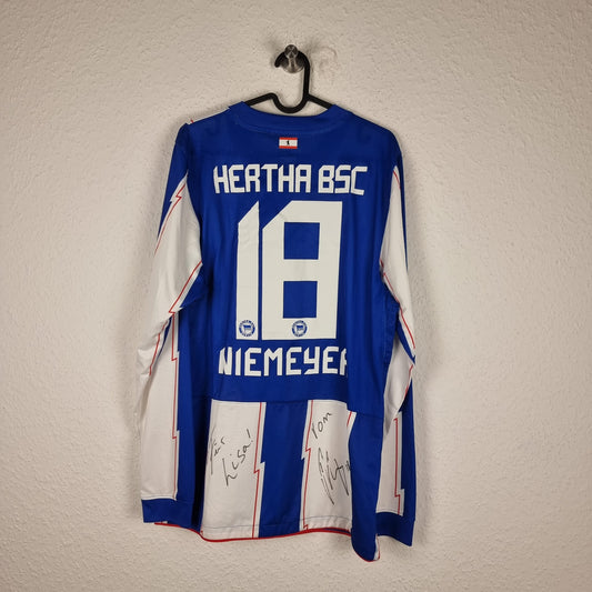 Trikot - Hertha BSC - Peter Niemeyer - 2010/2011 - L - Heim - Matchworn