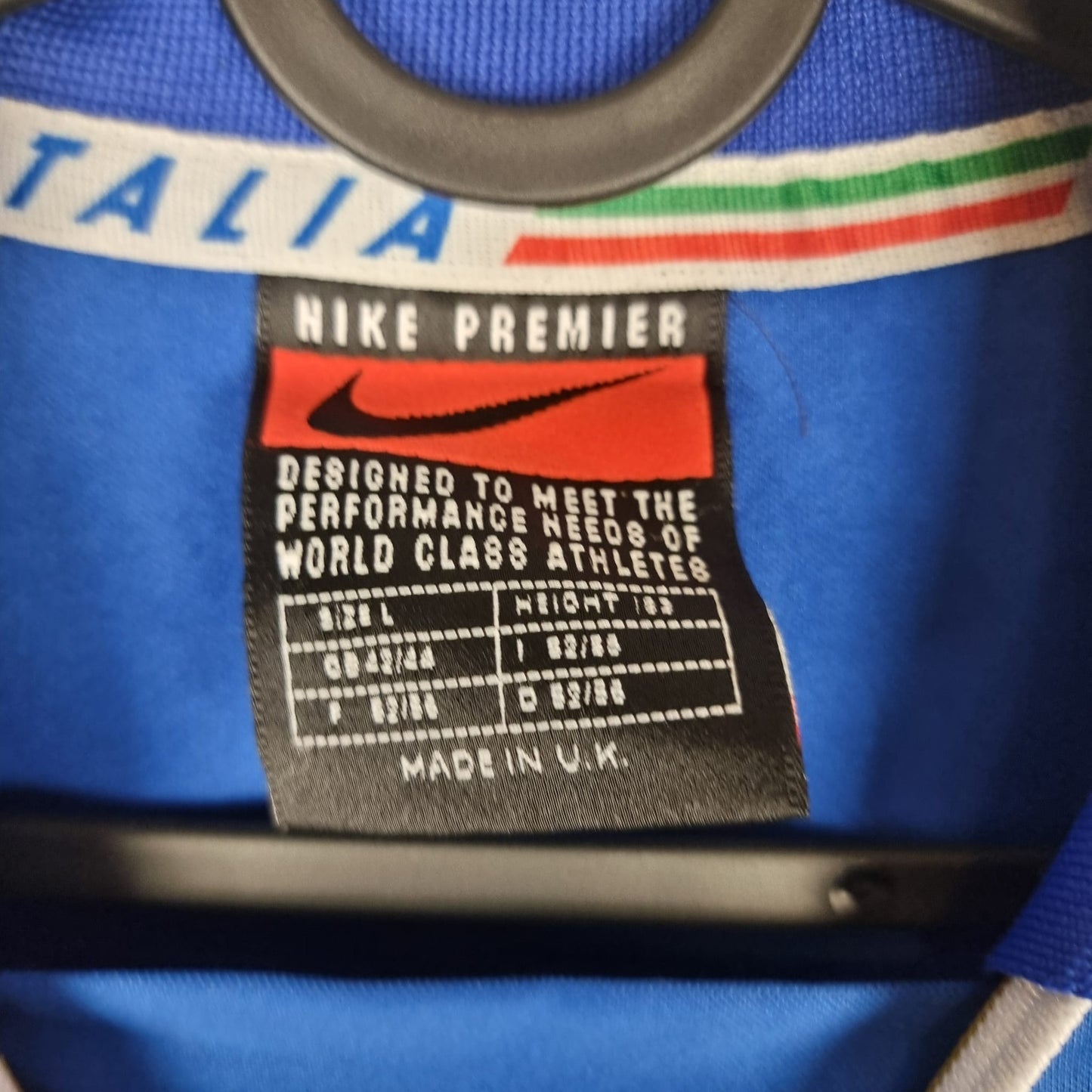 Jersey - Italy - 1996 - L - Home - Player Issue