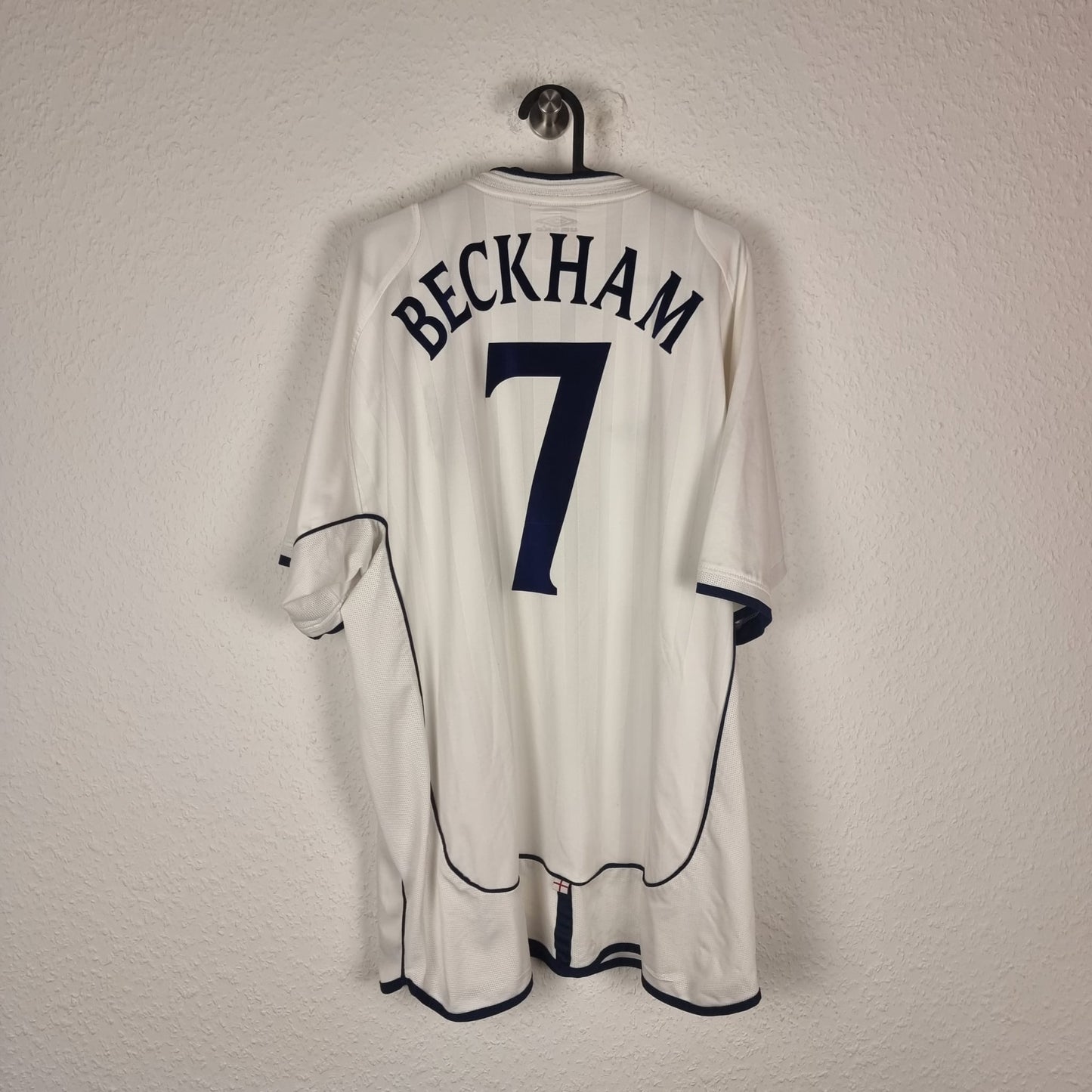 Trikot - England - David Beckham - 2002 - XXL - Heim