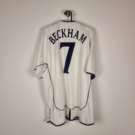 Trikot - England - David Beckham - 2002 - XXL - Heim