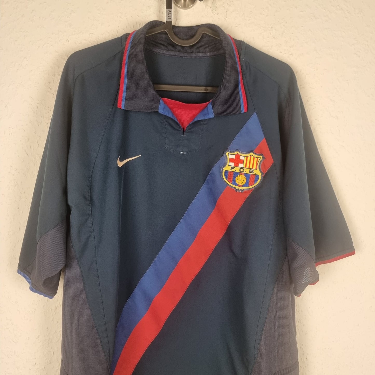 Jersey - FC Barcelona - Juan Román Riquelme - 2002/2003 - L - Away