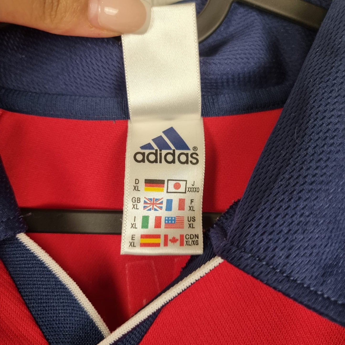 Trikot - FC Bayern München - Bixente Lizarazu - 1999/2000 - XL - Heim