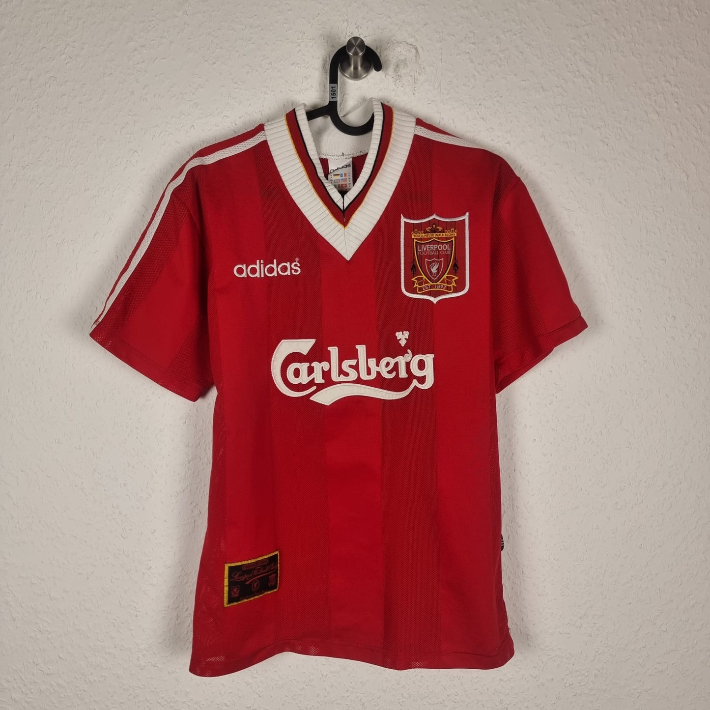 Trikot - Liverpool FC - John Barnes - 1995/1996 - S- Heim