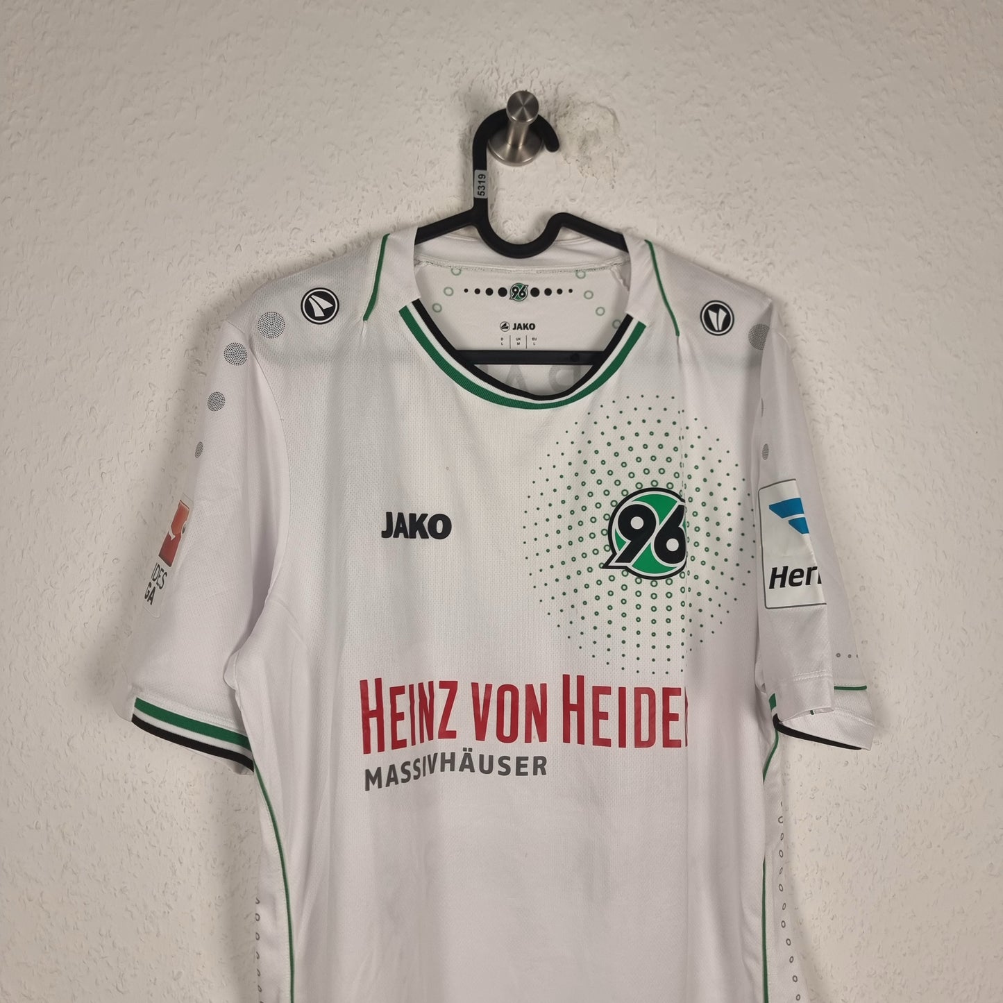 Jersey - Hannover 96 - Kenan Karaman - 2014/2015 - L - Away - matchworn