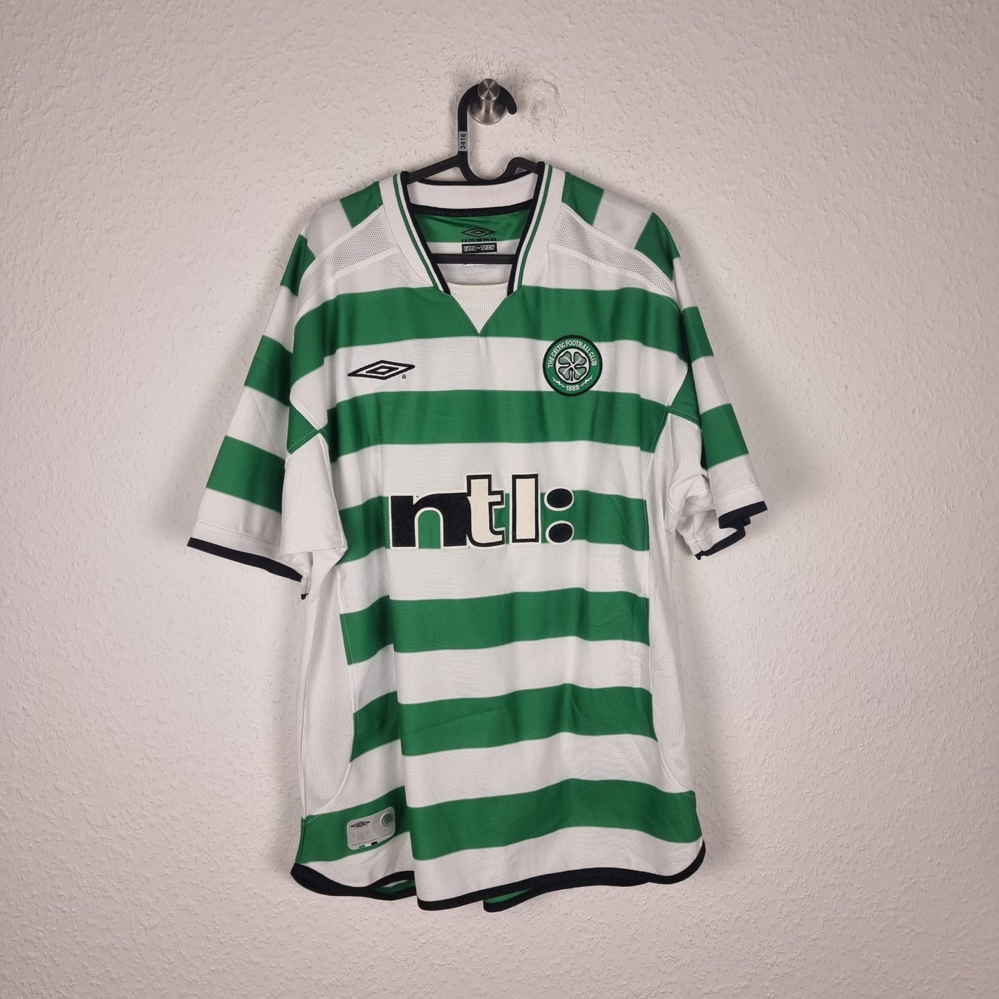Trikot - Celtic FC - 2001/2002 - XL - Heim