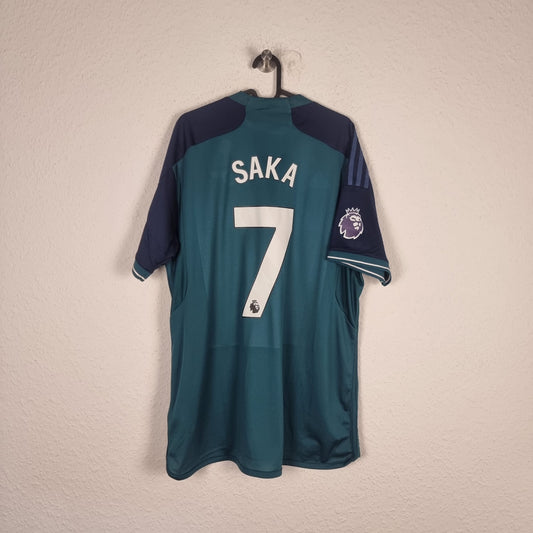 Trikot - Arsenal FC - Bukayo Saka - 2023/2024 - XL - Drittes - Neu