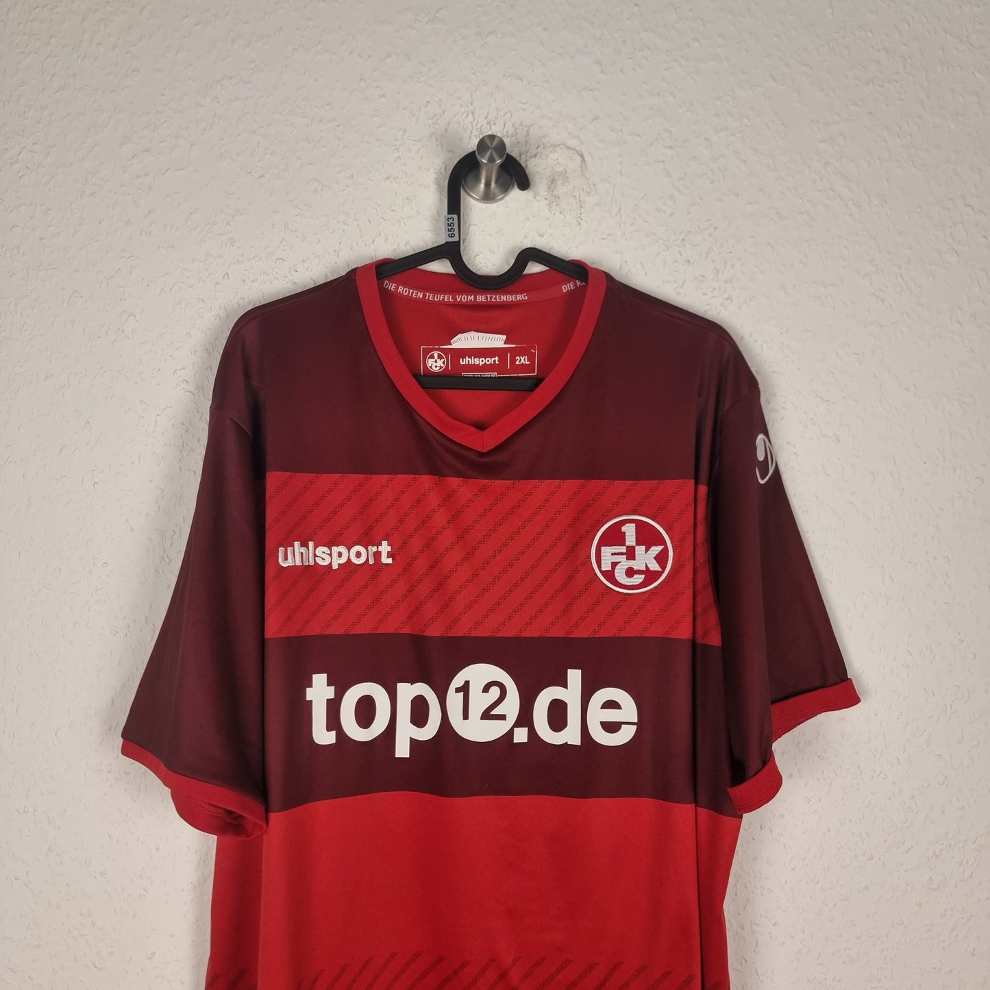 Trikot - 1. FC Kaiserslautern - Phillipp Mwene - 2016/2017 - XXL - Heim