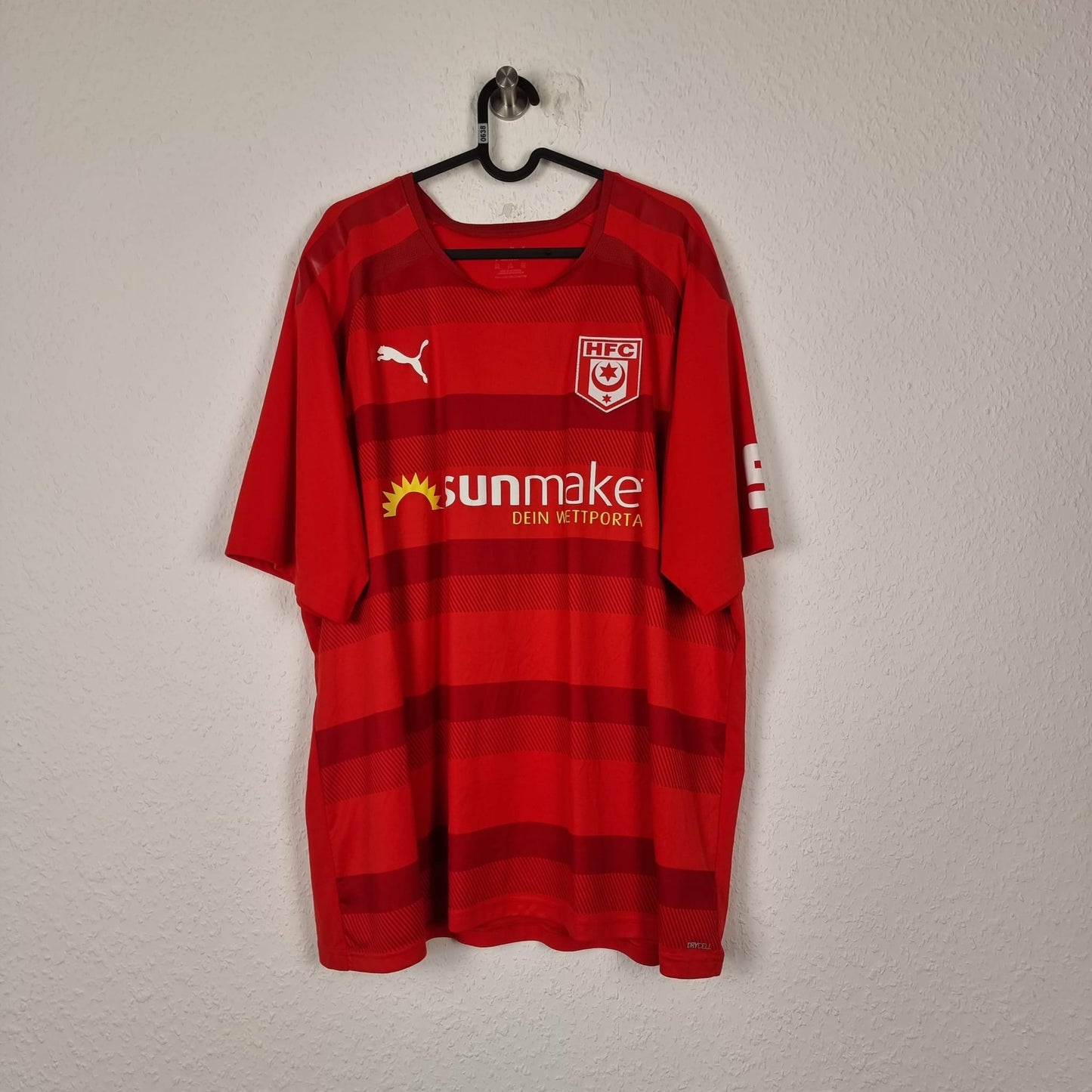 Trikot - Hallescher FC - Tom Bierschenk - 2021/2022 - 3XL - Heim