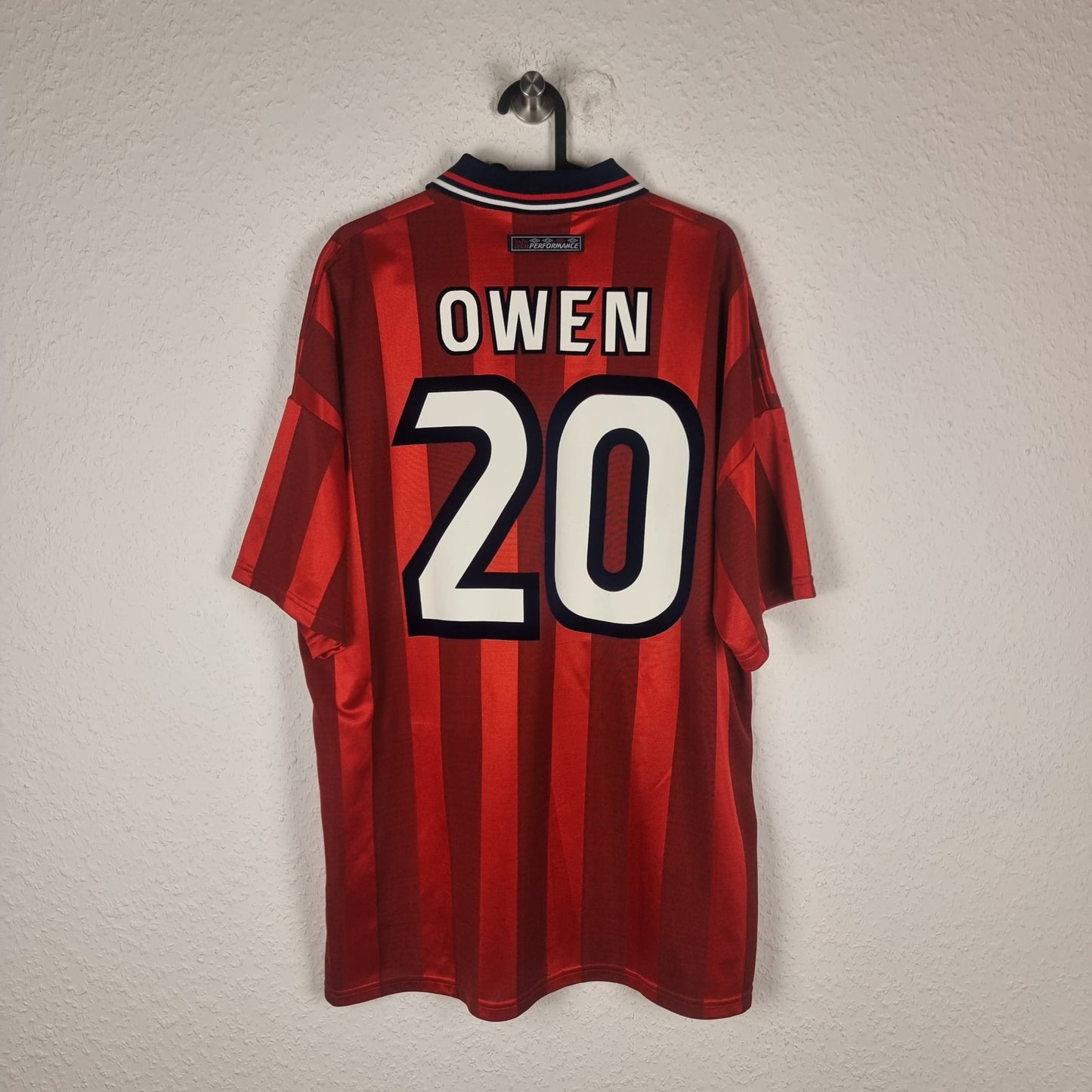 Jersey - England - Michael Owen - 1997 - XL - Away