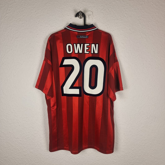 Trikot - England - Michael Owen - 1997 - XL - Auswärts