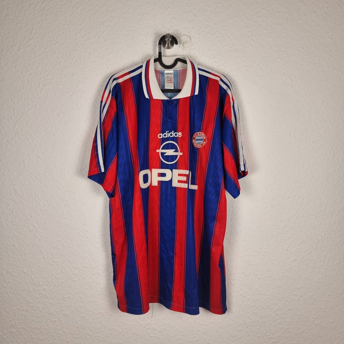 Trikot - FC Bayern München - Emil Kostadinov - 1995/1996 - XL - Heim