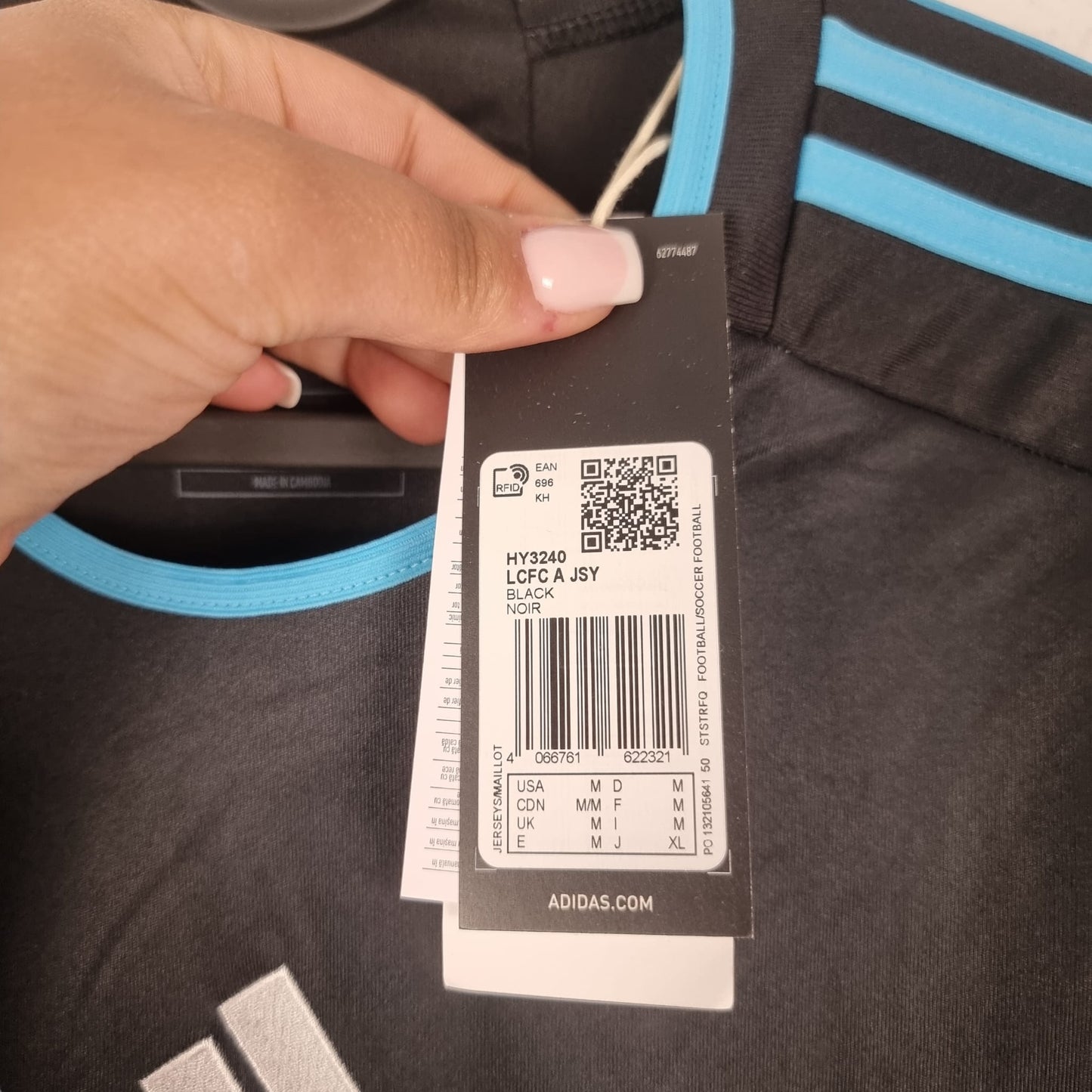 Trikot - Leicester City FC - 2023/2024 - M - Auswärts - Neu