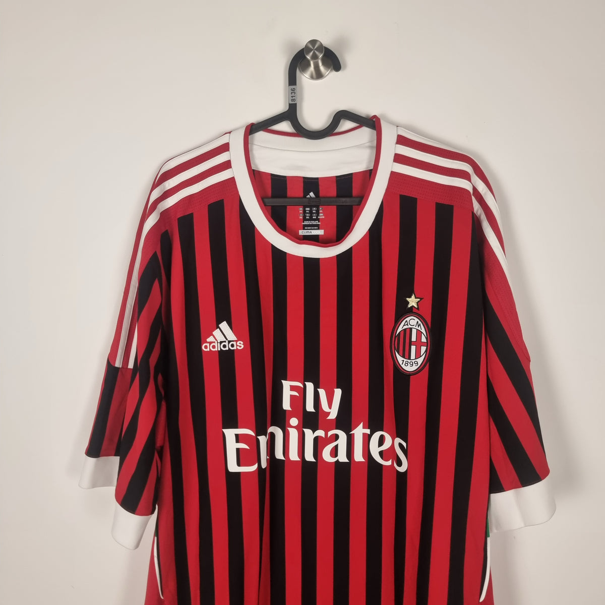 Jersey - AC Milan - 2010/2011 - 3XL - Home