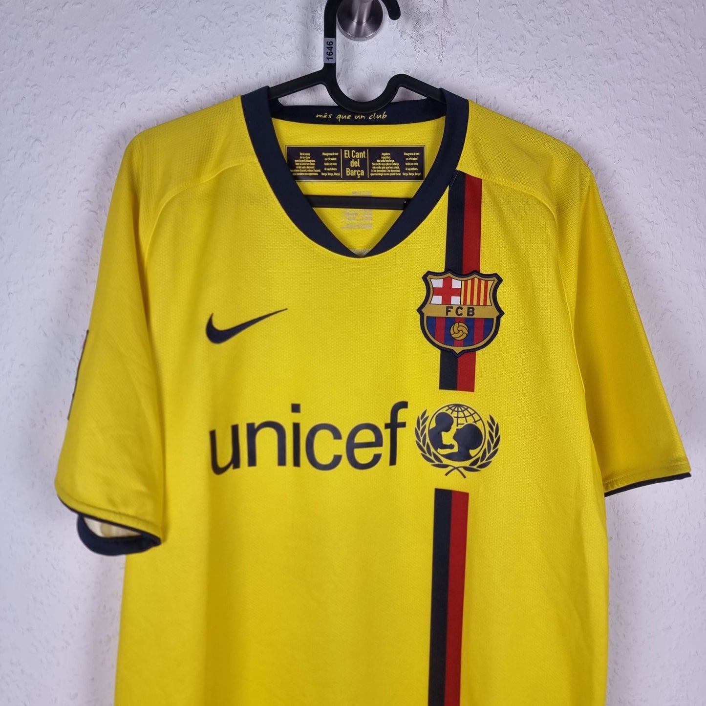 Jersey - FC Barcelona - Lionel Messi - 2008/2009 - S - Away