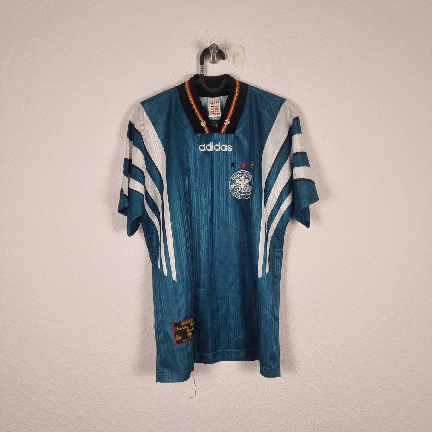 Trikot - Deutschland - 1996 - S - Auswärts