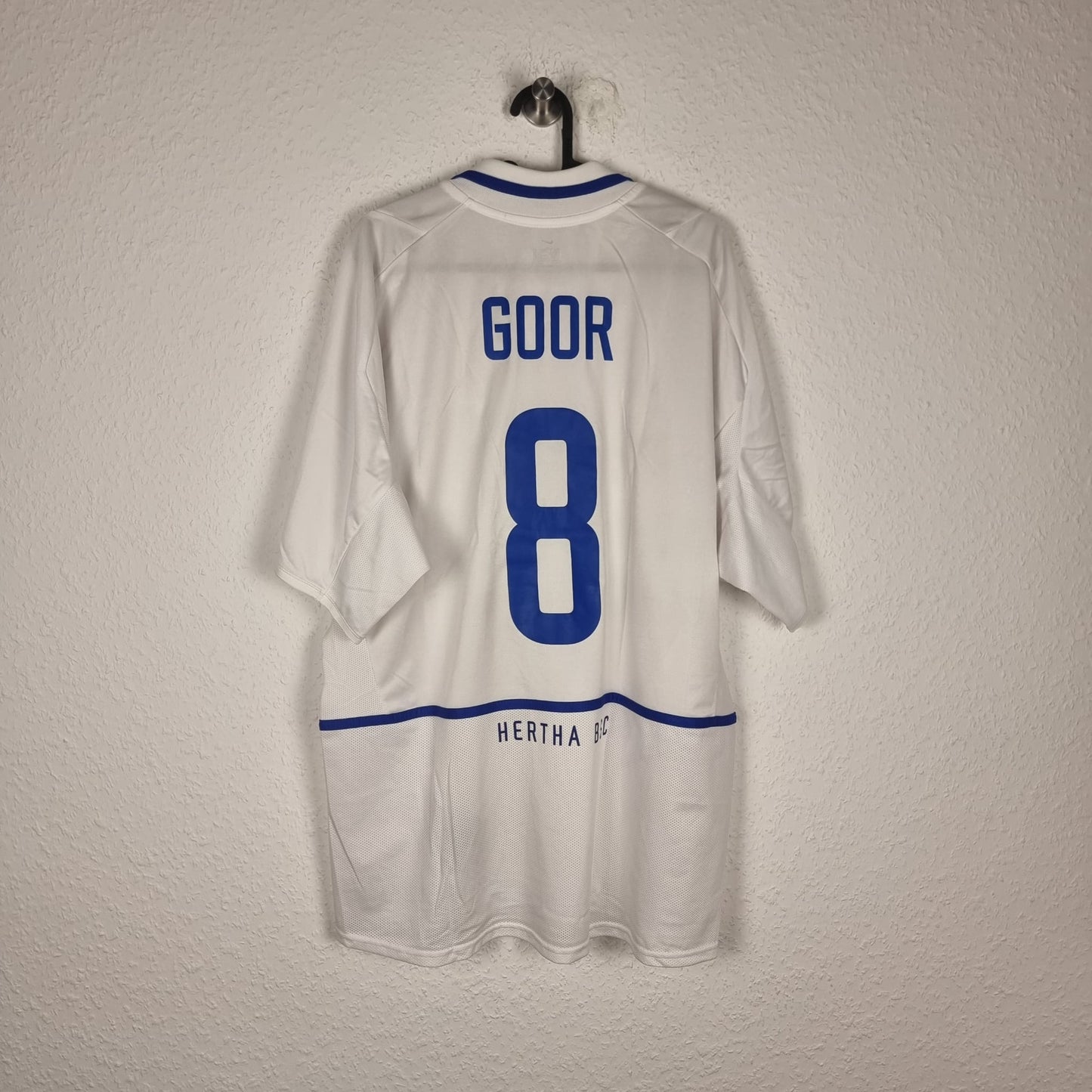 Trikot - Hertha BSC - Bart Goor - 2002/2003 - XL - Auswärts