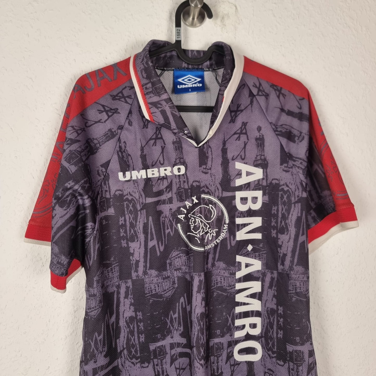 Trikot - Ajax Amsterdam - Patrick Kluivert - 1996/1997 - S - Auswärts