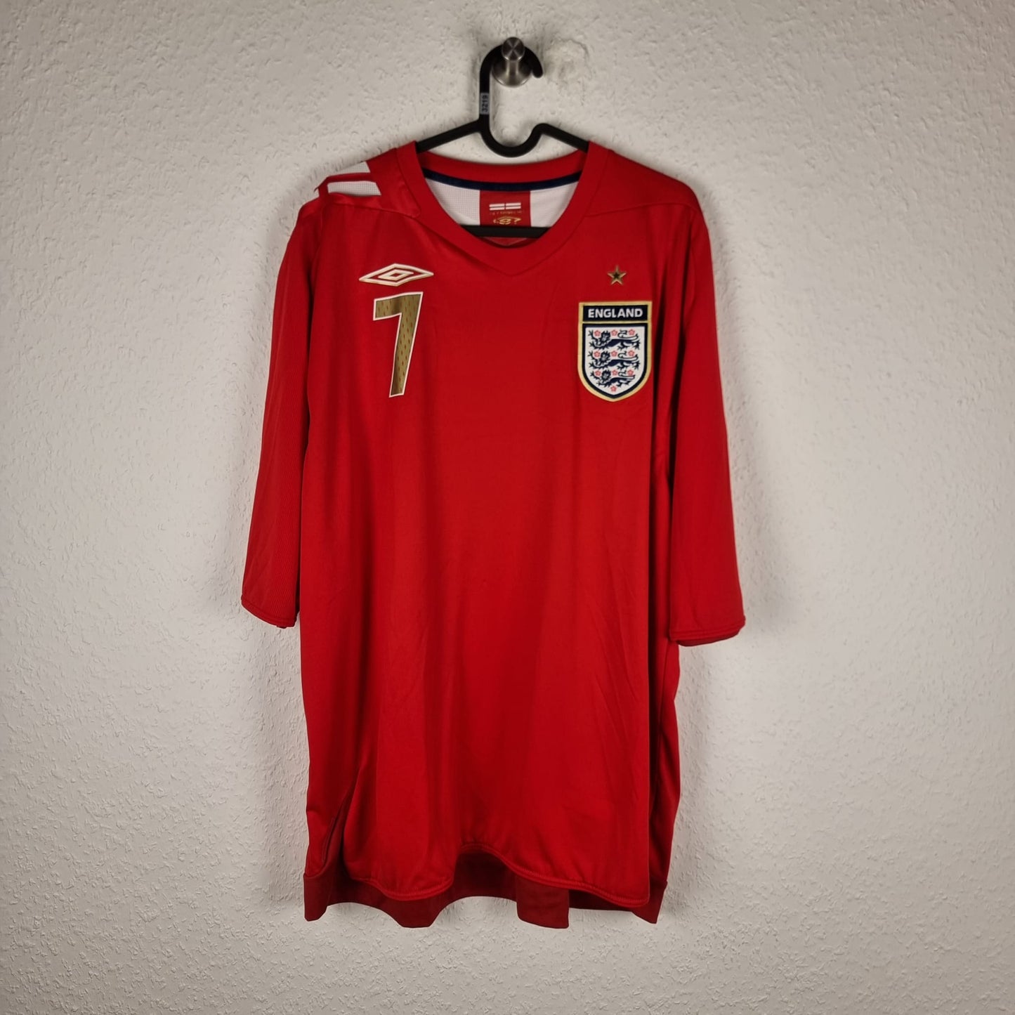 Trikot - England - David Beckham - 2006 - 3XL - Auswärts