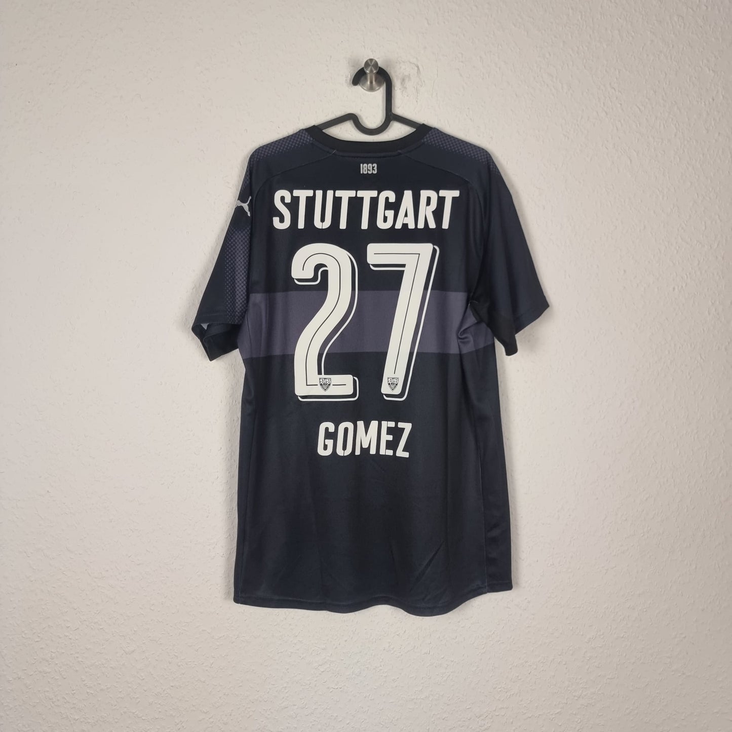 Trikot - VfB Stuttgart - Mario Gómez - 2017/2018 - M - drittes