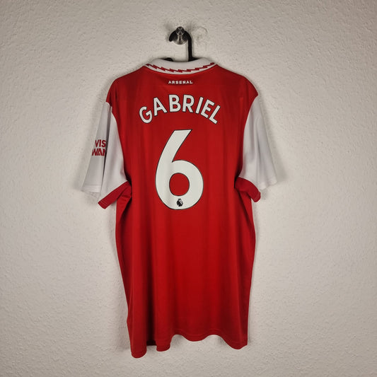 Trikot - Arsenal FC - Gabriel - 2022/2023 - XL - Heim