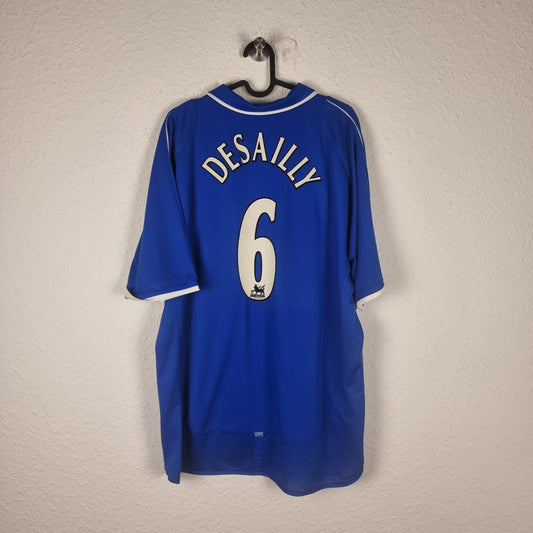 Trikot - Chelsea FC - Marcel Desailly - 2001/2002 - XL - Heim