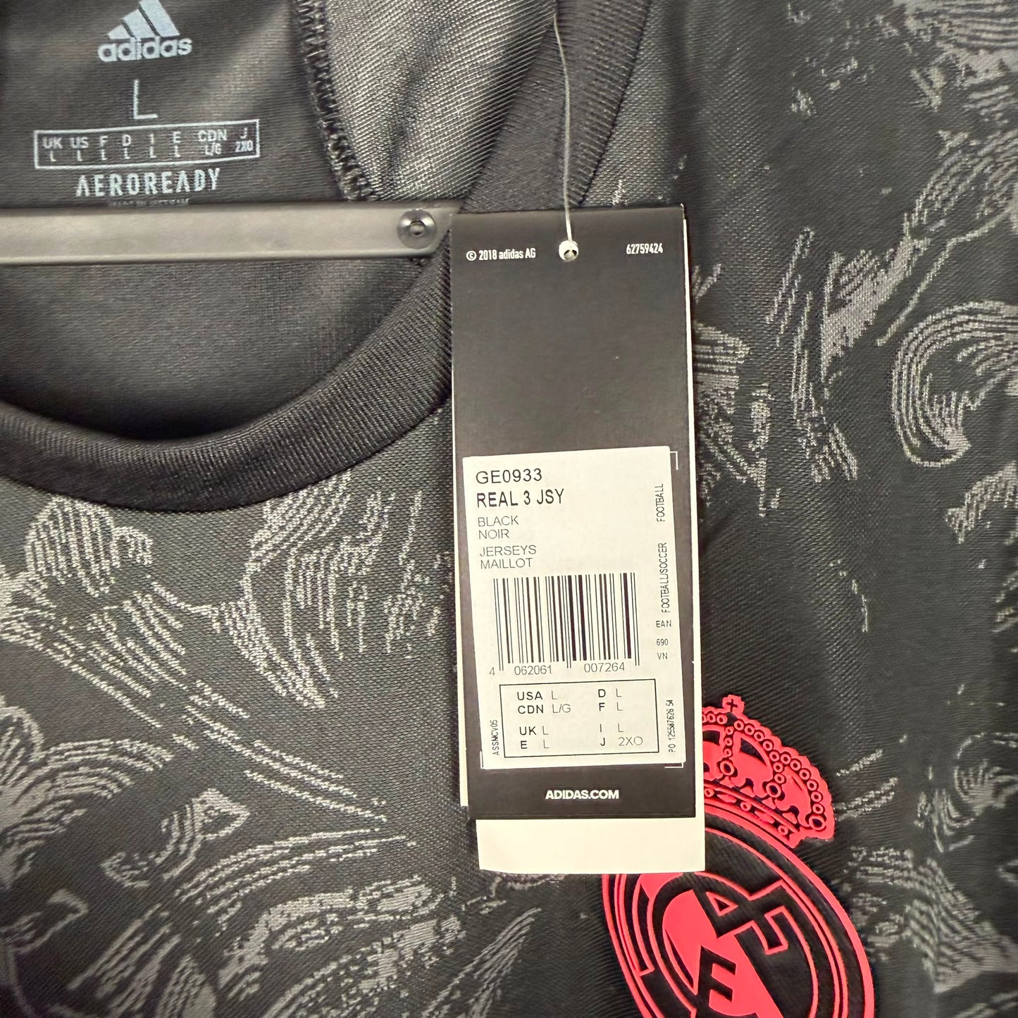 Jersey - Real Madrid - 2020/2021 - L - Third - New