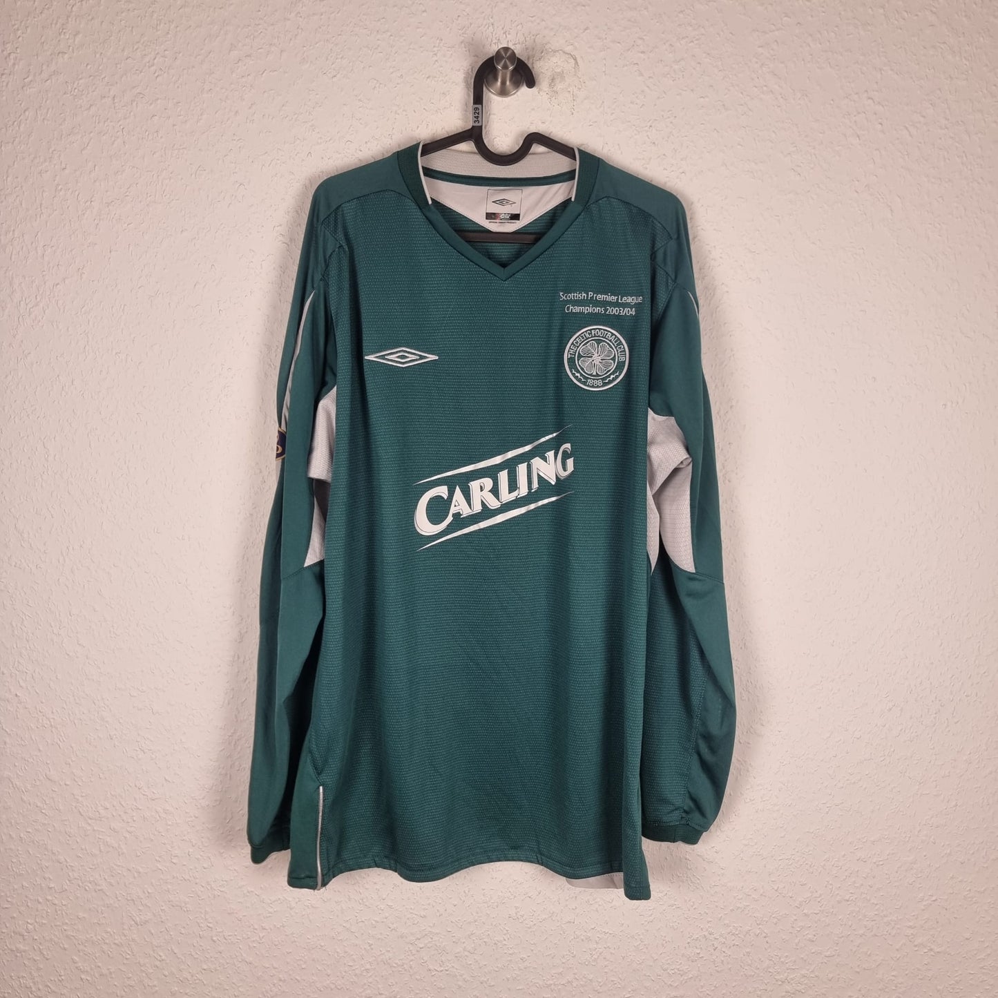 Trikot - Celtic Glasgow - Henrik Larsson - 2004/2005  - XL - Auswärts