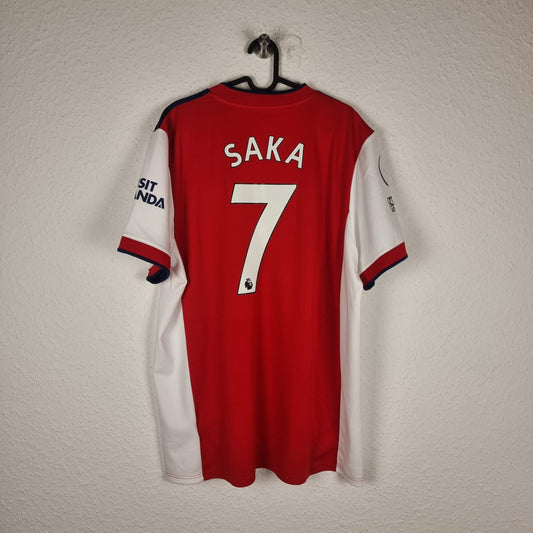 Trikot - Arsenal FC - Bukayo Saka - 2021/2022 - XL - Heim