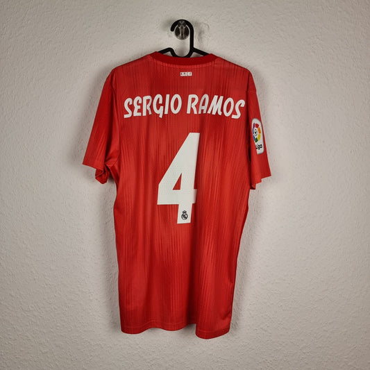 Trikot - Sergio Ramos - Real Madrid - 2018/2019 - M - drittes