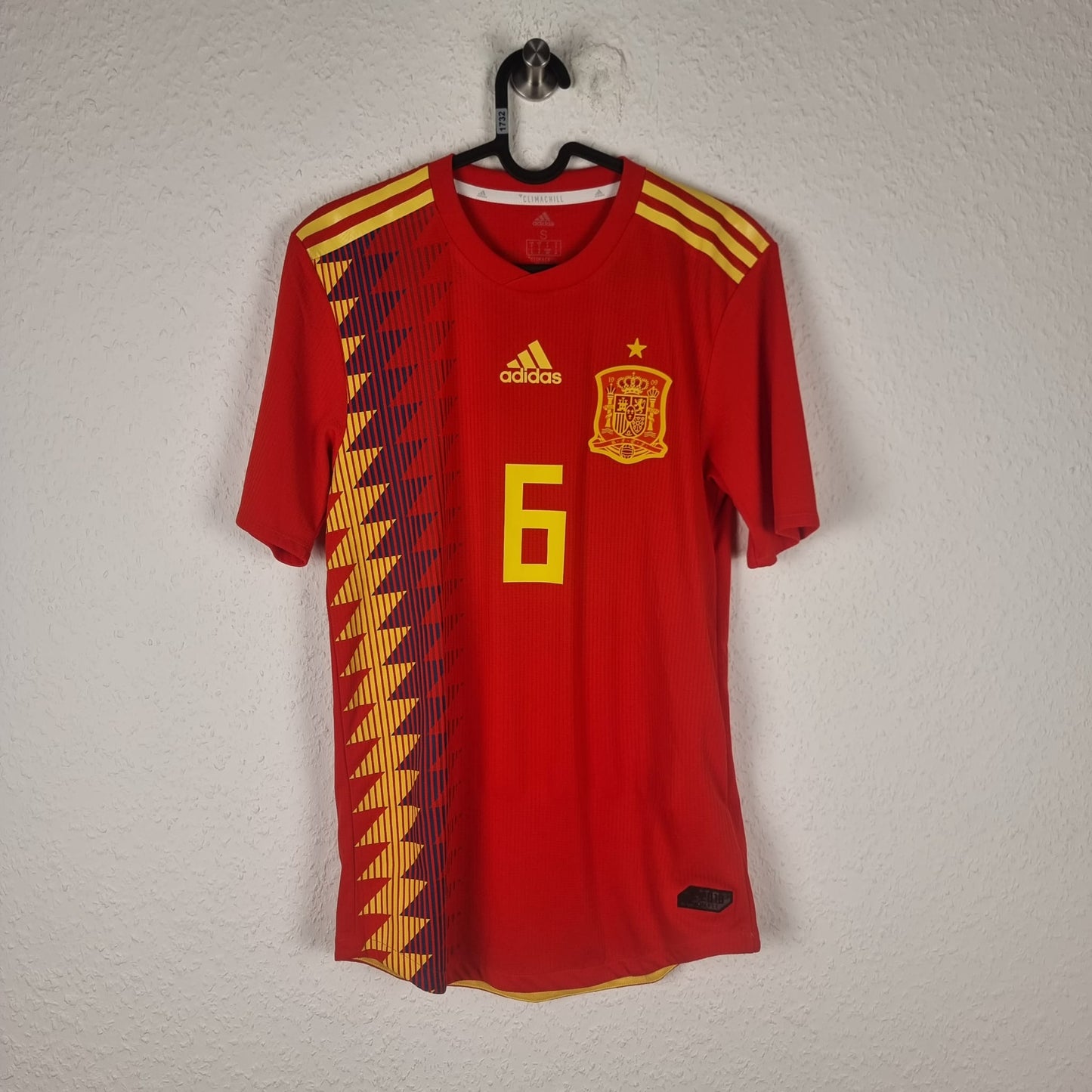 Trikot - Spanien - Andrés Iniesta - 2018 - S - Heim