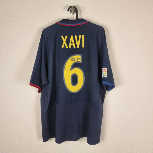 Trikot - FC Barcelona - Xavi - 2002/2003 - XL - Auswärts