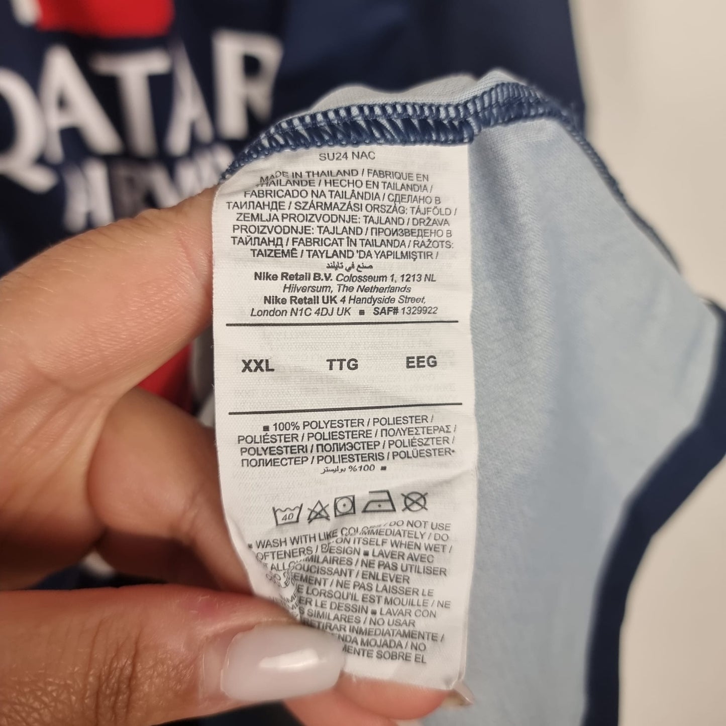 Trikot - Paris-Saint-Germain - Chwitscha Kwarazchelia - 2024/2025 - XXL - Heim