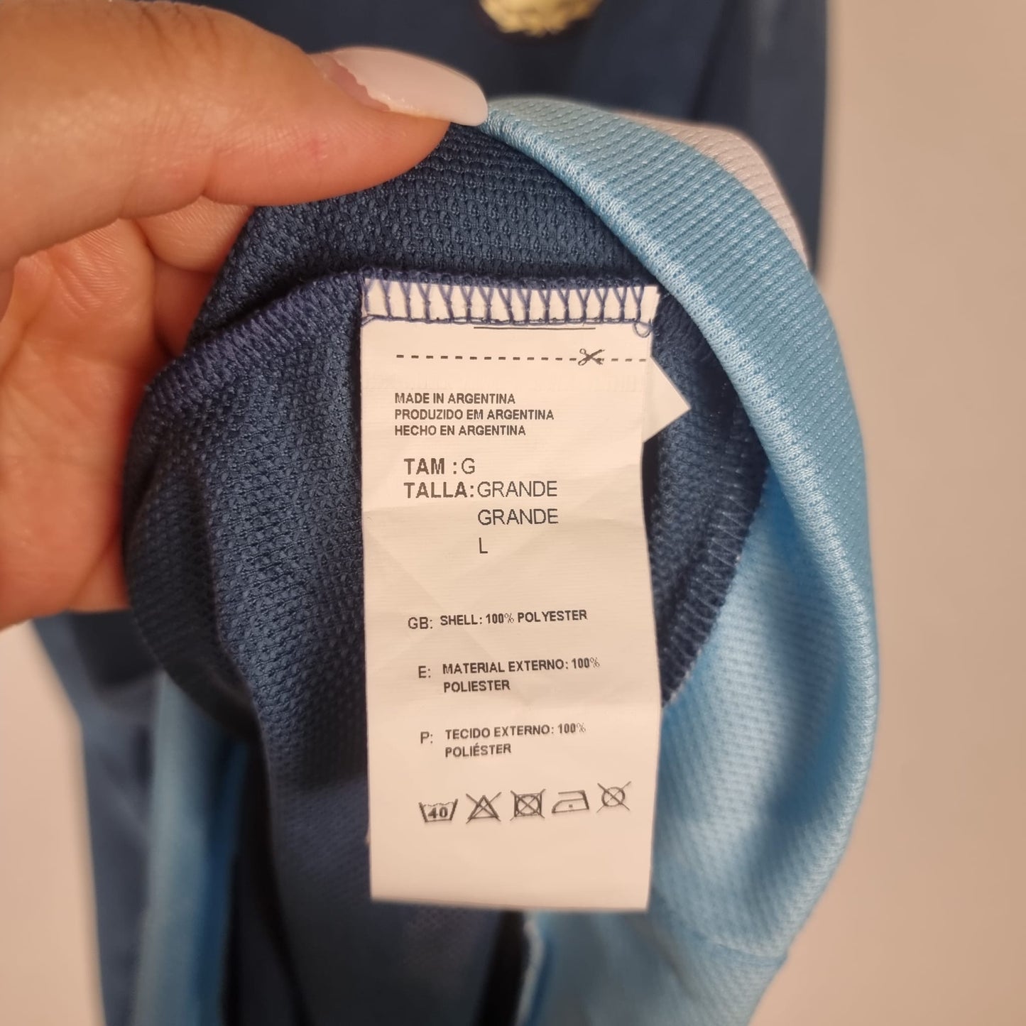 Trikot - Argentinien - 2015 - L - Auswärts