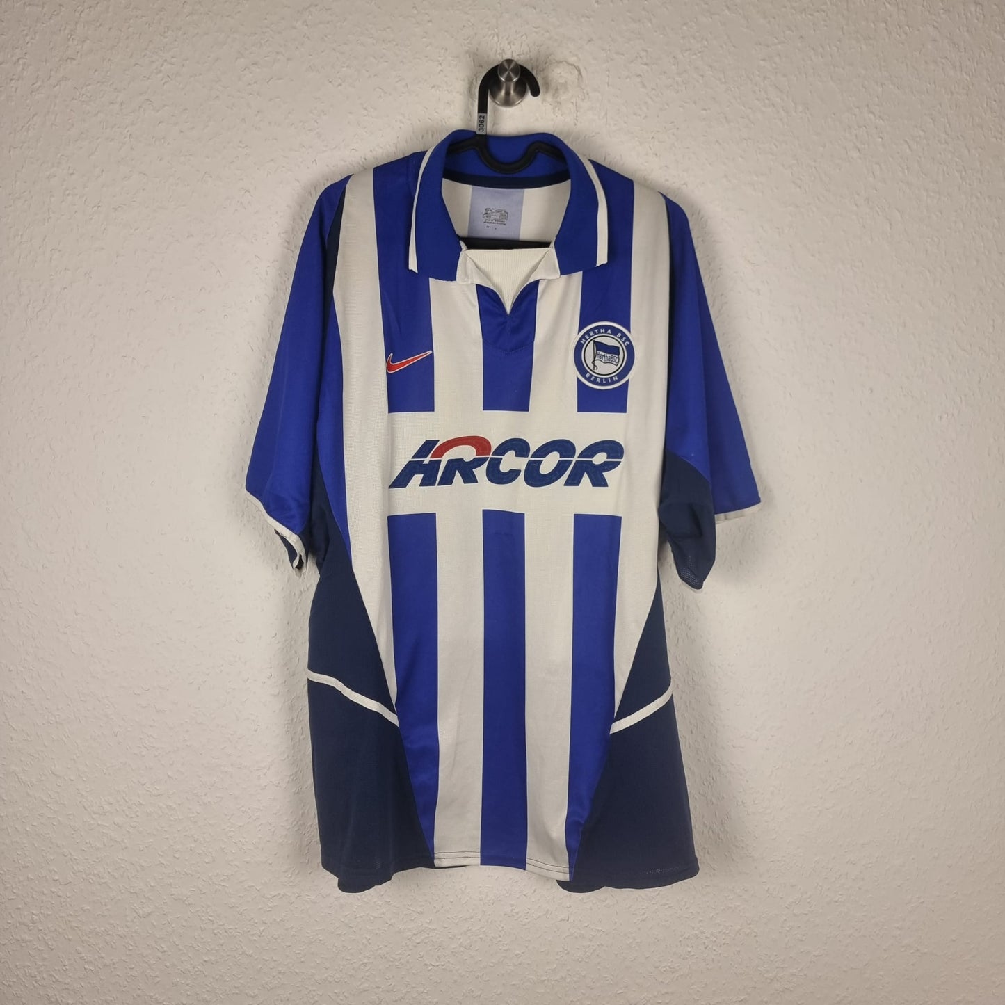 Trikot -Hertha BSC - Marcelinho - 2002/2003 - XL - Heim