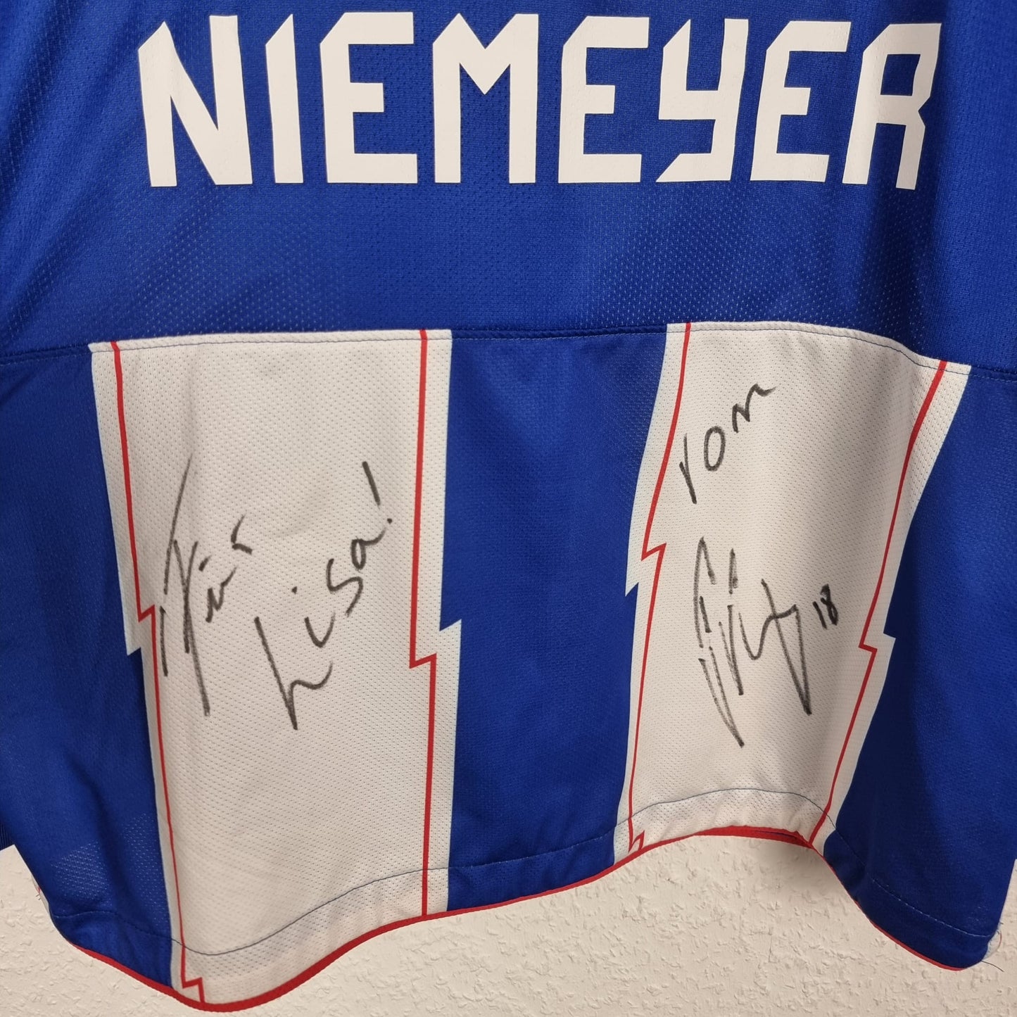 Trikot - Hertha BSC - Peter Niemeyer - 2010/2011 - L - Heim - Matchworn