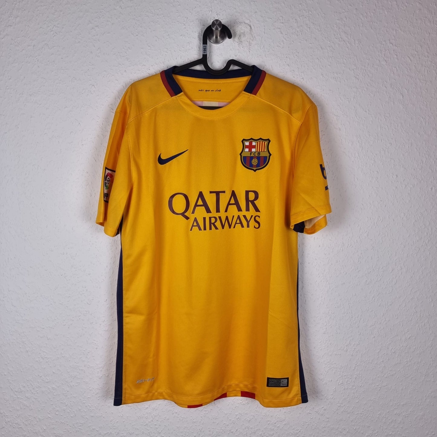 Trikot - FC Barcelona - Lionel Messi - 2015/2016 - M - Auswärts