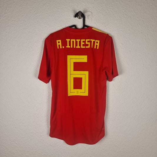 Trikot - Spanien - Andrés Iniesta - 2018 - S - Heim