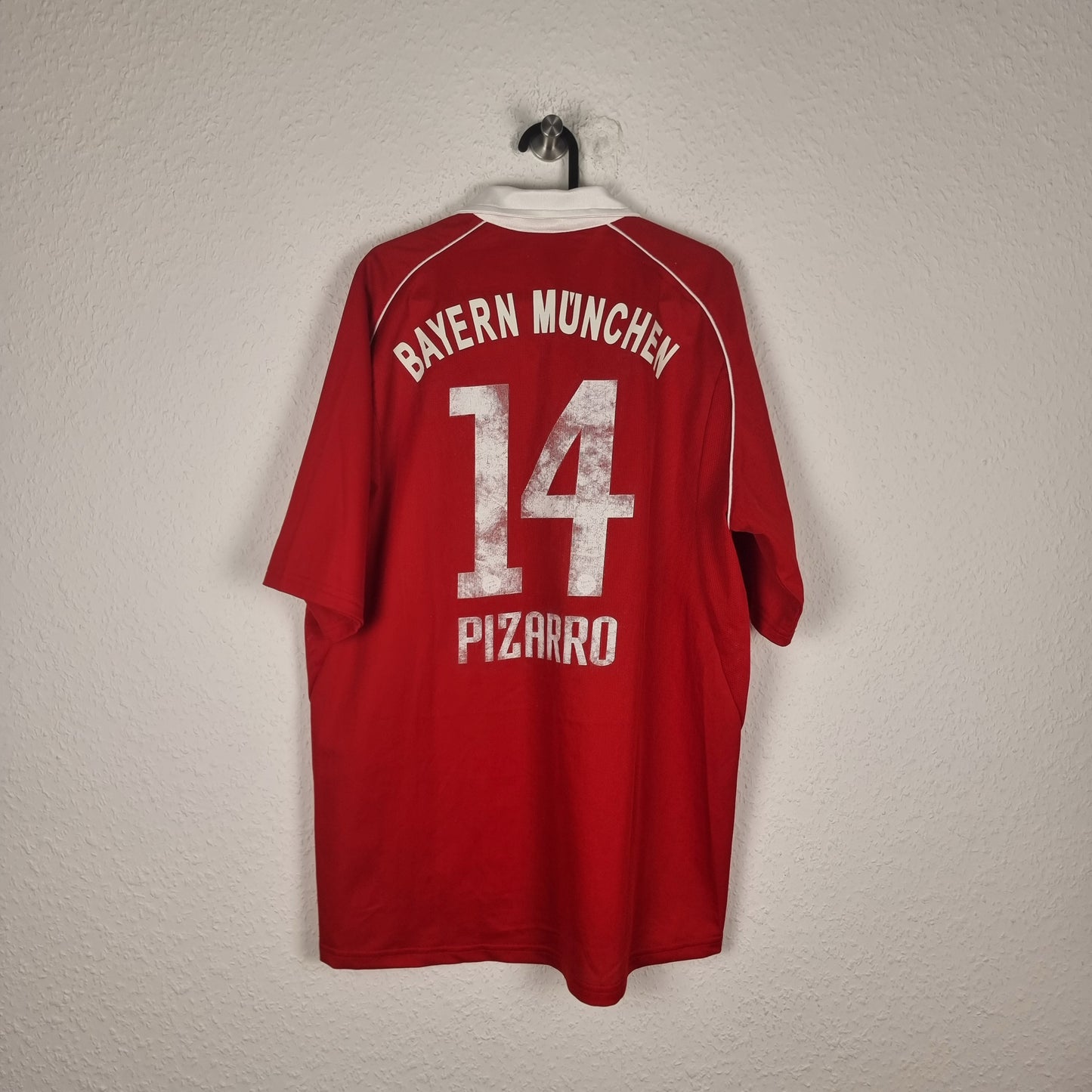 Trikot - FC Bayern München - Claudio Pizarro - 2005/2006 - L - Heim