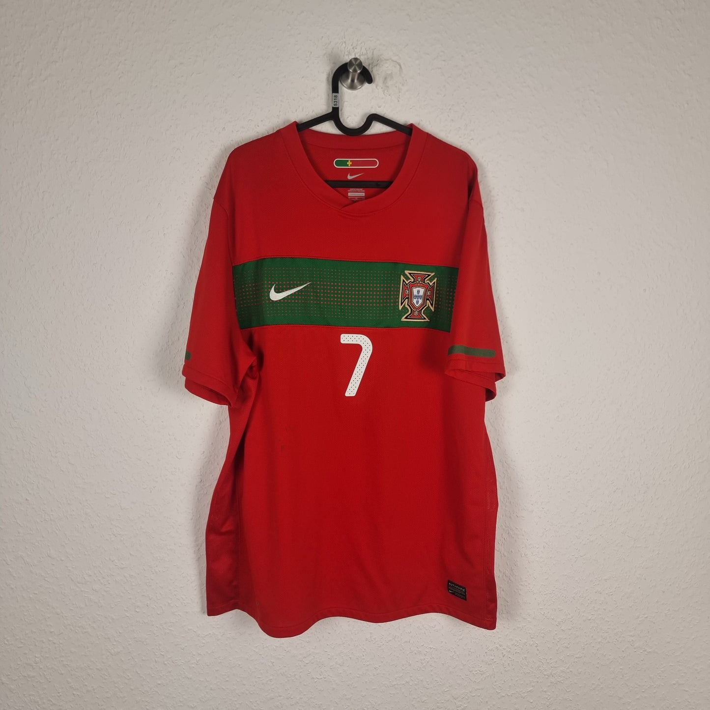 Jersey - Portugal - Cristiano Ronaldo - 2010 - XL - Home