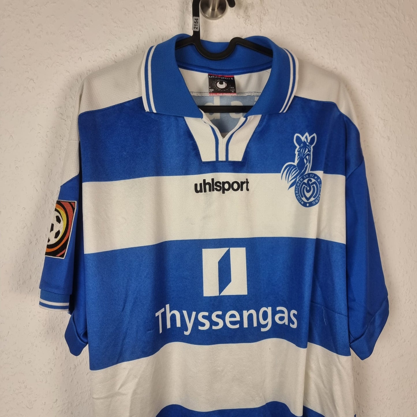 Trikot - MSV Duisburg - Markus Beierle - 1999/2000 - XL - matchworn - Heim