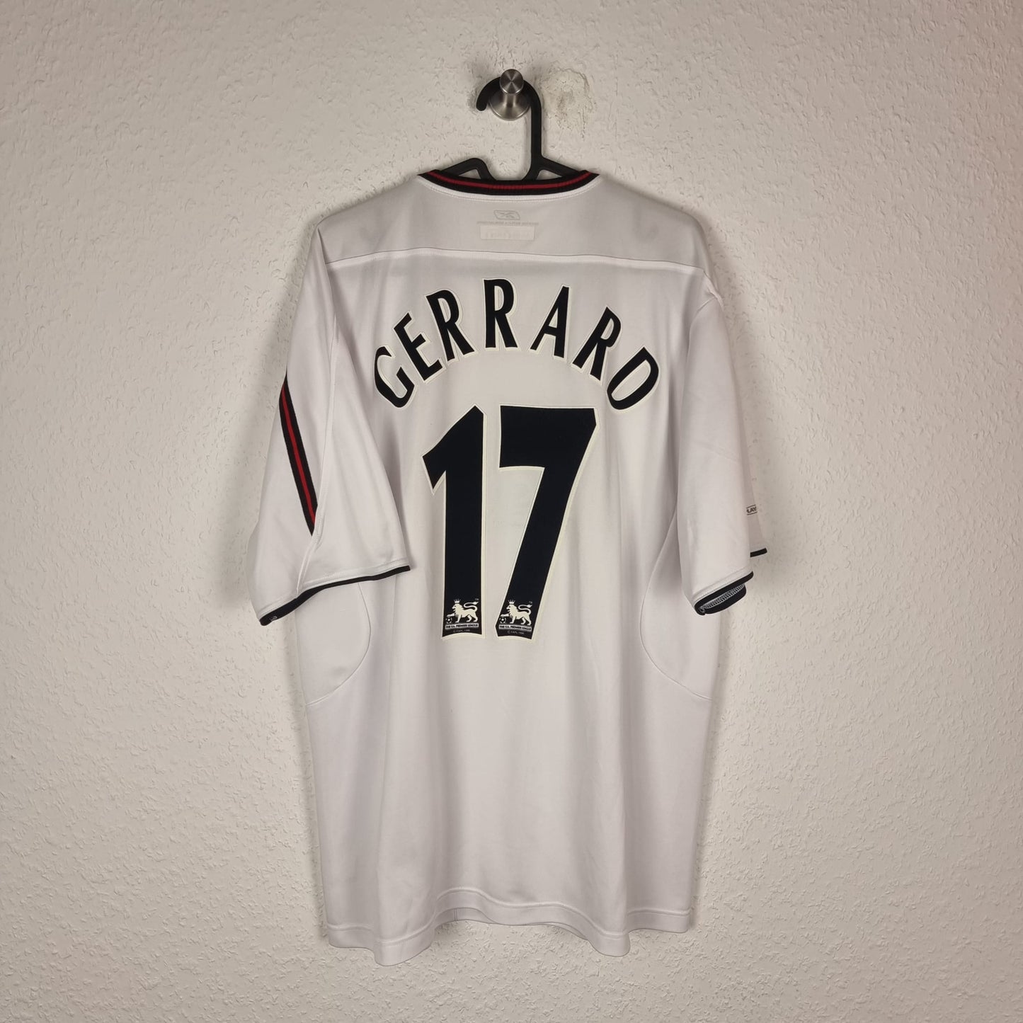 Trikot - Liverpool FC - Steven Gerrard  - 2003/2004 - XL - Auswärts