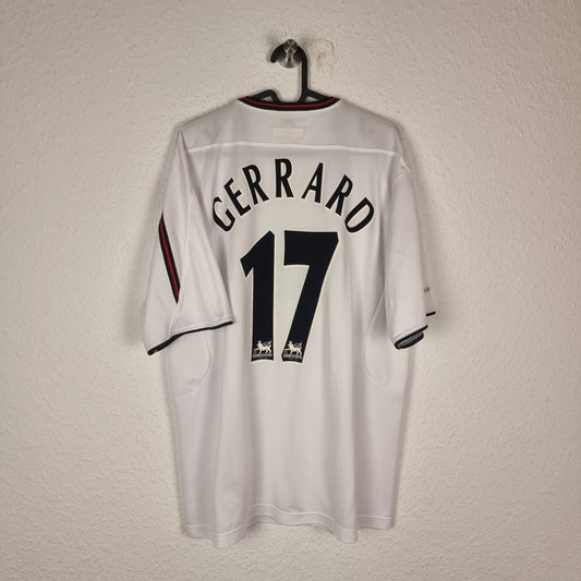 Trikot - Liverpool FC - Steven Gerrard  - 2003/2004 - XL - Auswärts
