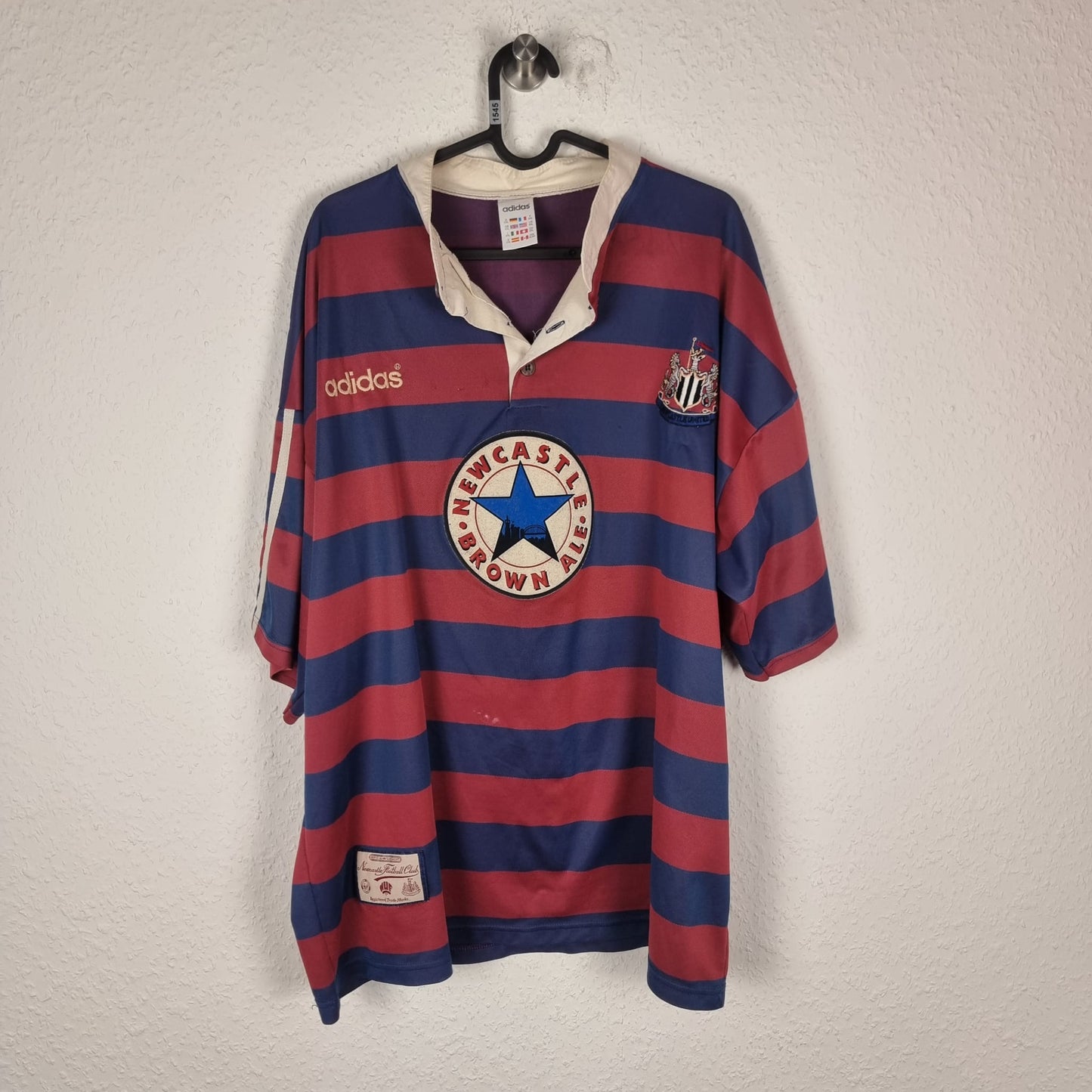 Trikot - Newcastle United - David Ginola - 1995/1996 - XXL - Auswärts