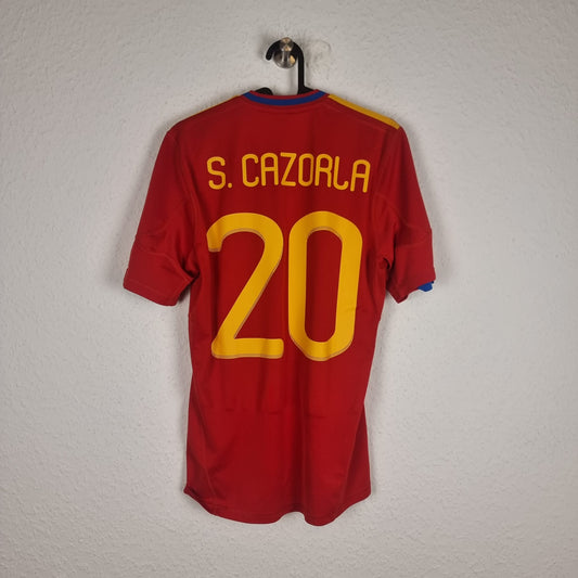 Trikot - Spanien - Santi Cazorla - 2010 - S - Heim