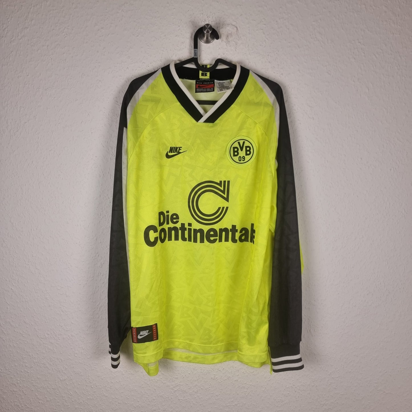 Trikot - Borussia Dortmund (BVB) - Karl-Heinz Riedle - 1995/1996 - XL - Heim