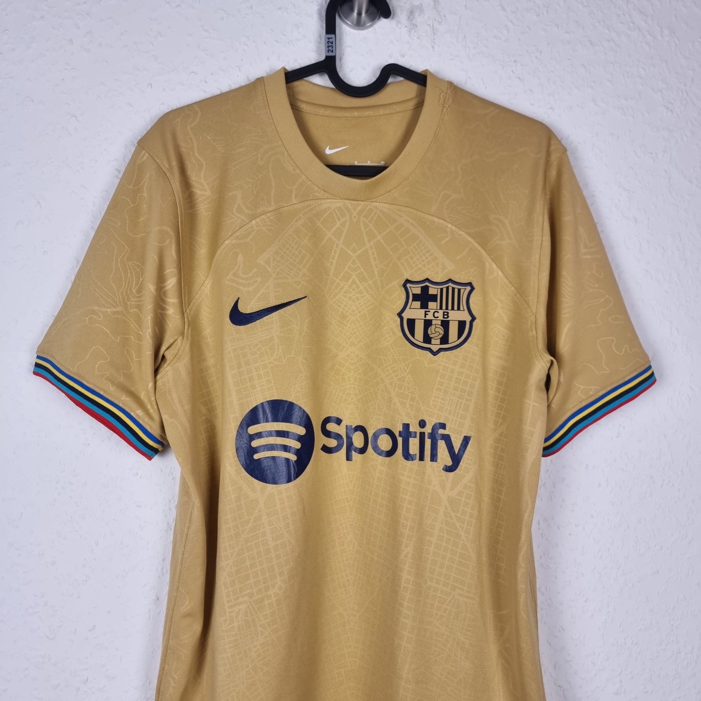 Trikot - FC Barcelona - Pedri - 2022/2023 - S - Auswärts