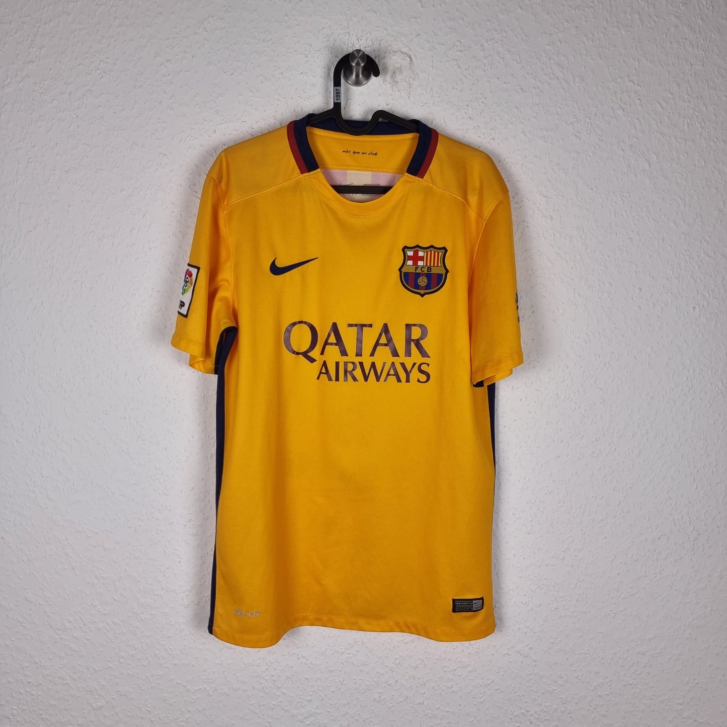 Jersey - FC Barcelona - Lionel Messi - 2015/2016 - M - Away