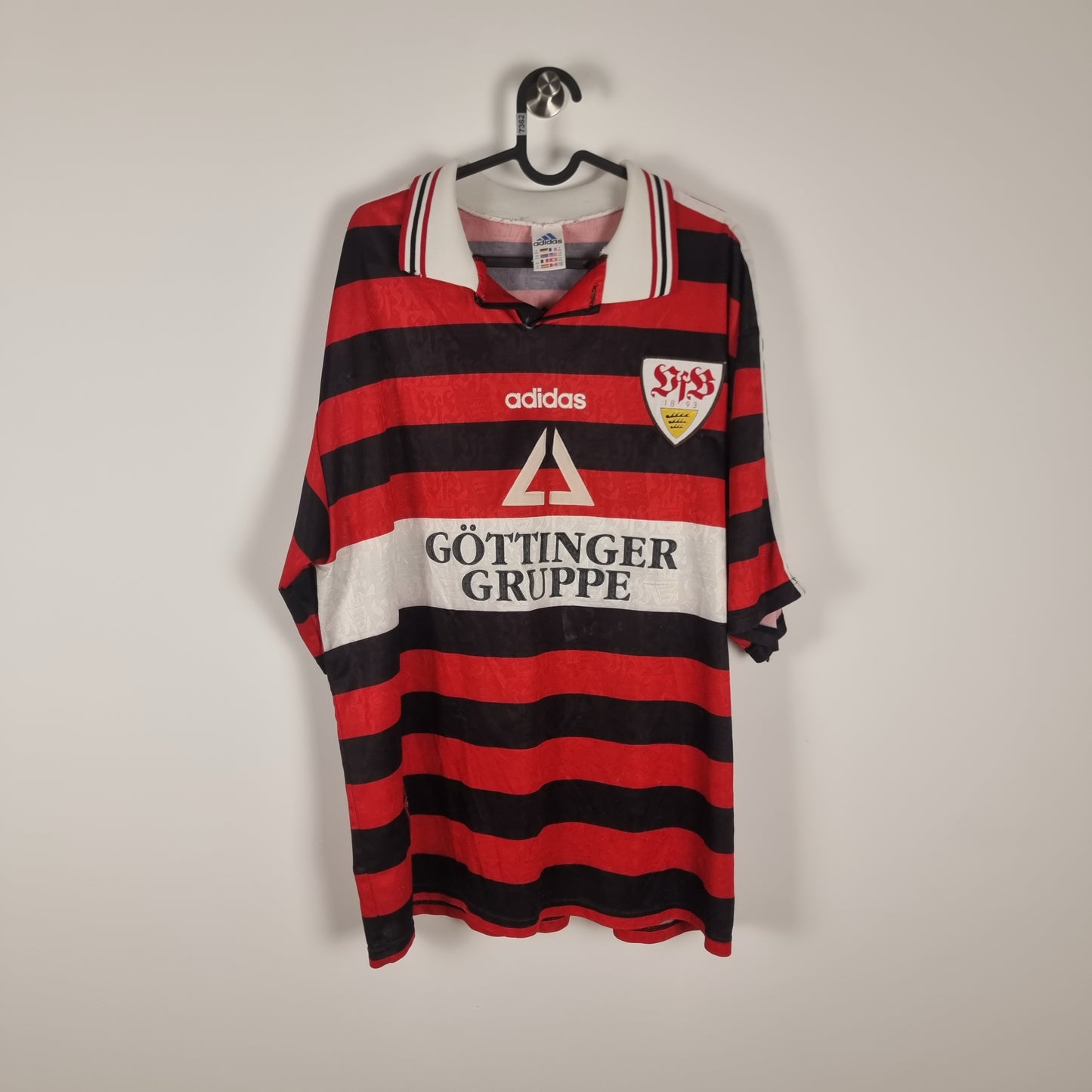 Jersey - VfB Stuttgart - Jonathan Akpoborie - 1997/1998 - XXL - Away